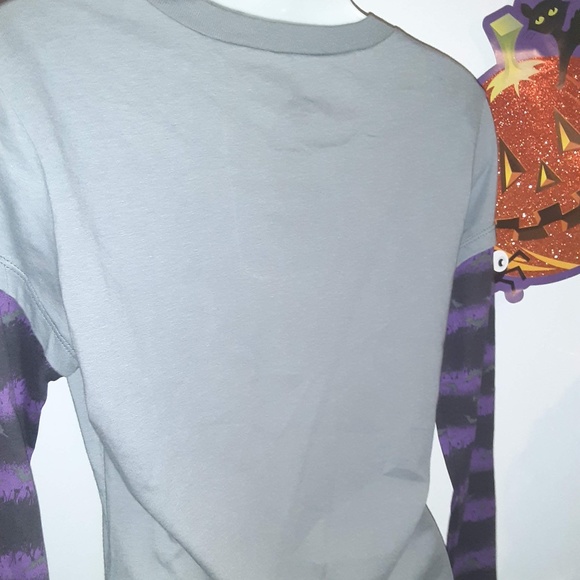 HALLOWEEN SHIRT - LONG SLEVE - OWL - GLOWS in DARK - Picture 6 of 8